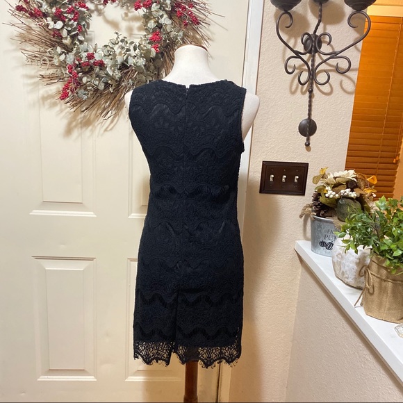 Beautiful Black Lace Stella Luce Evening Dress - Picture 6 of 8